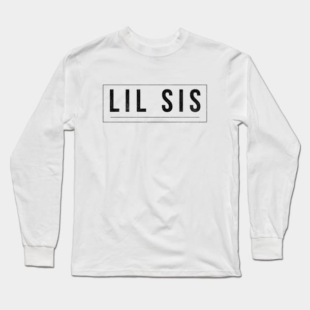 Lil Sis - Pregnancy Announcement Long Sleeve T-Shirt by Textee Store